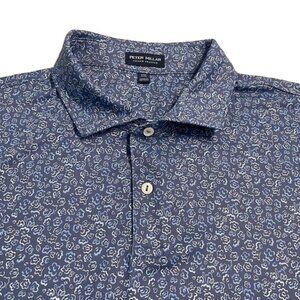 Peter Millar Polo Shirt XXL Crown Crafted Fields of Carlsbad Performance Jersey